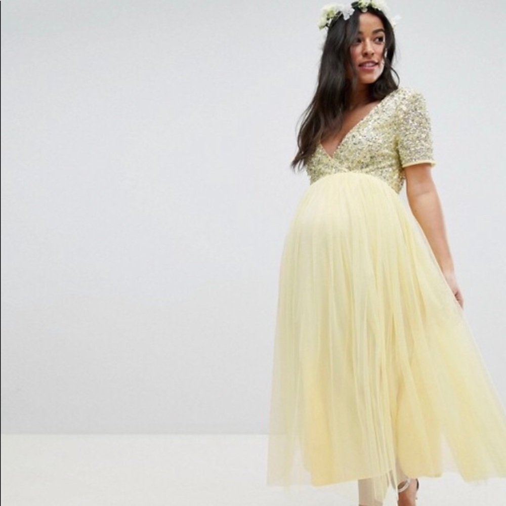 ASOS Maternity Sequin Dress